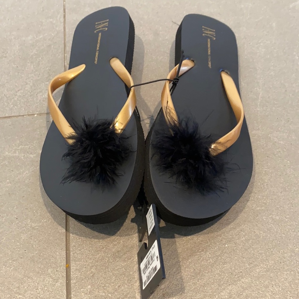 Inc International concepts flip-flops. NWT